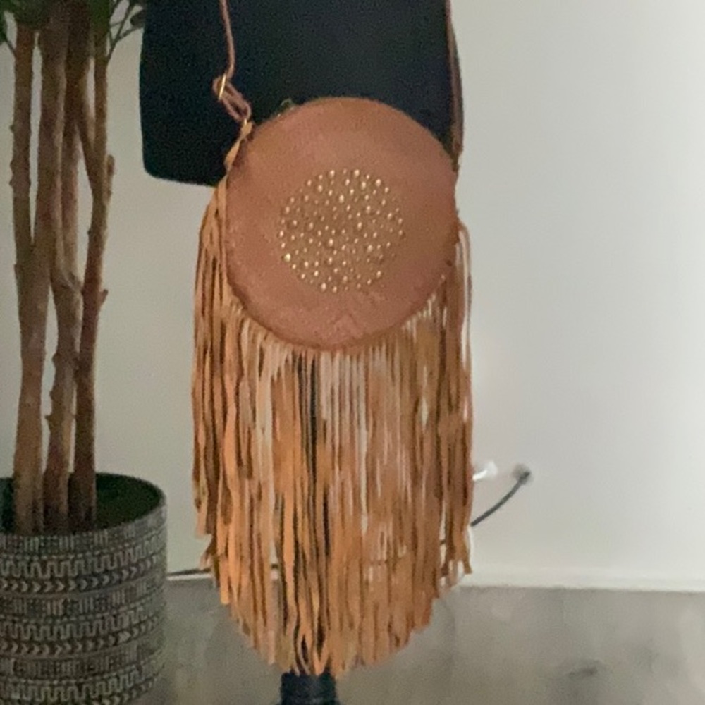 Boho weaved bag